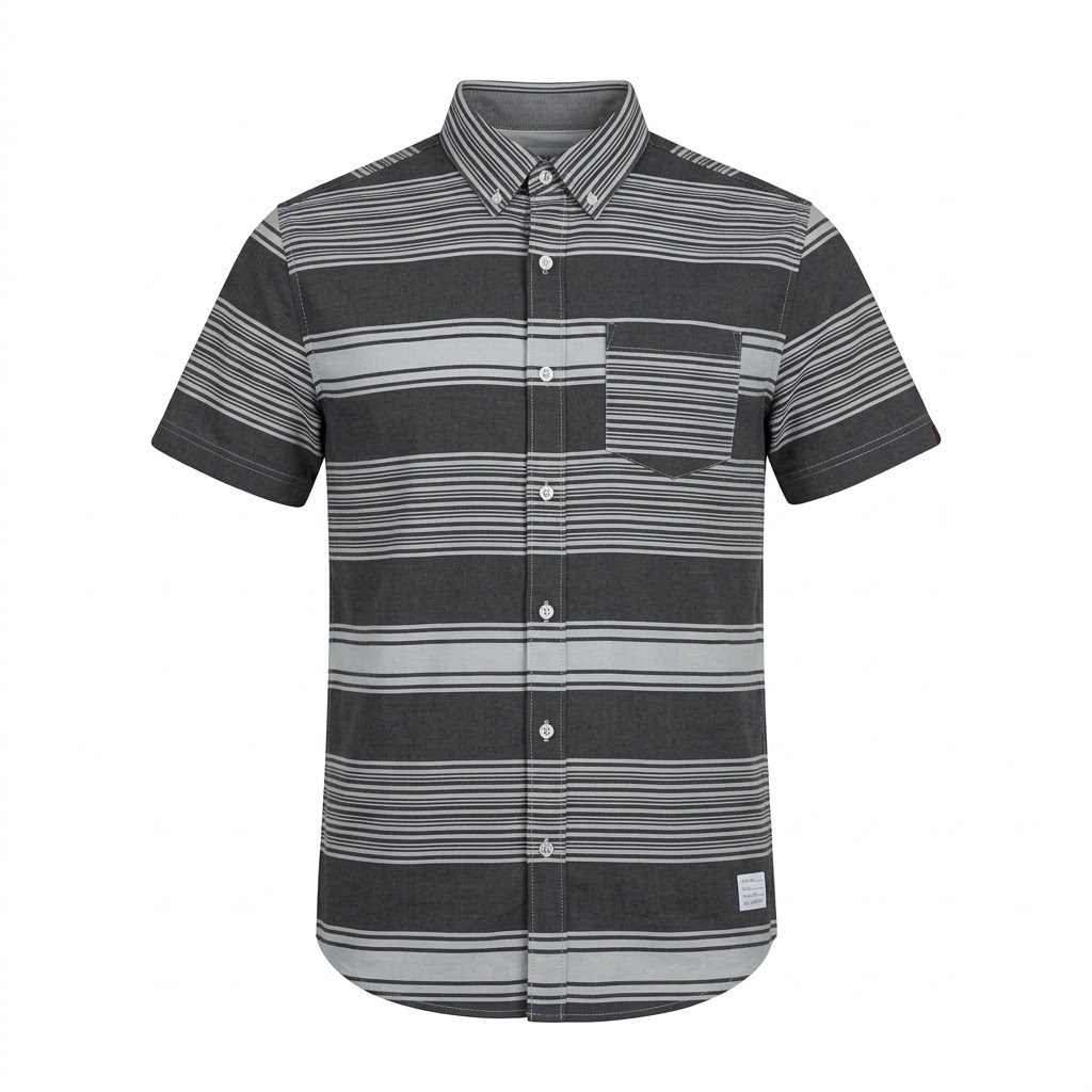 Camisa Casual Mangas Cortas Adam Levine