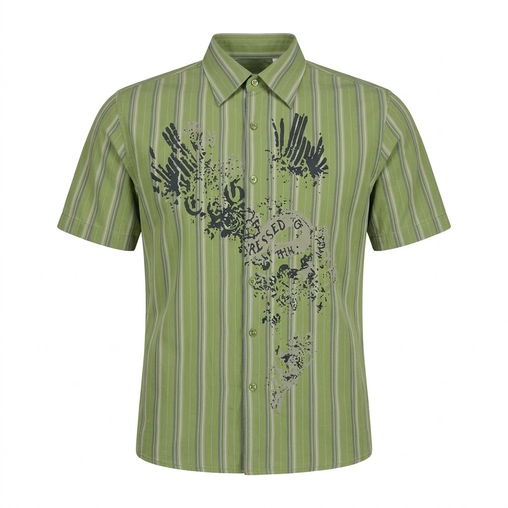 Camisa Casual de Mangas Cortas Manfred