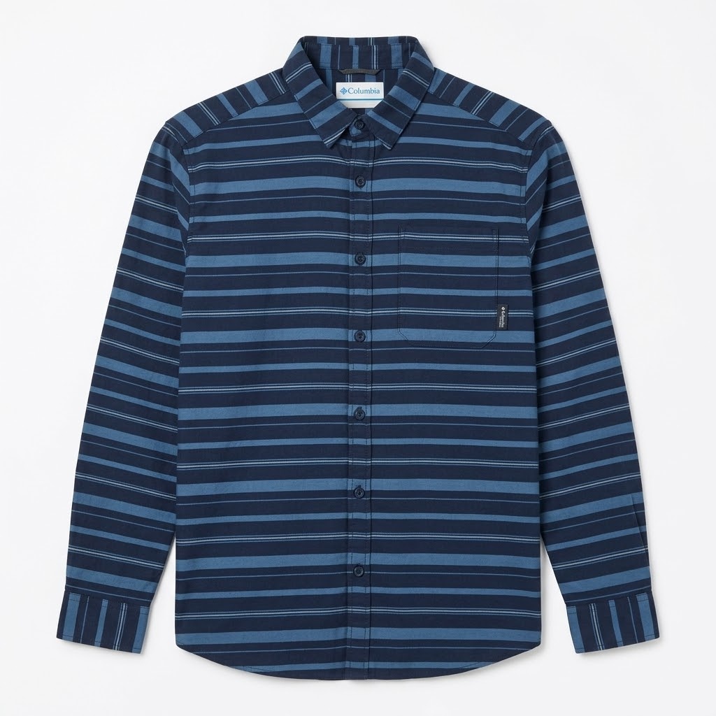 Camisa Casual Mangas Largas Columbia