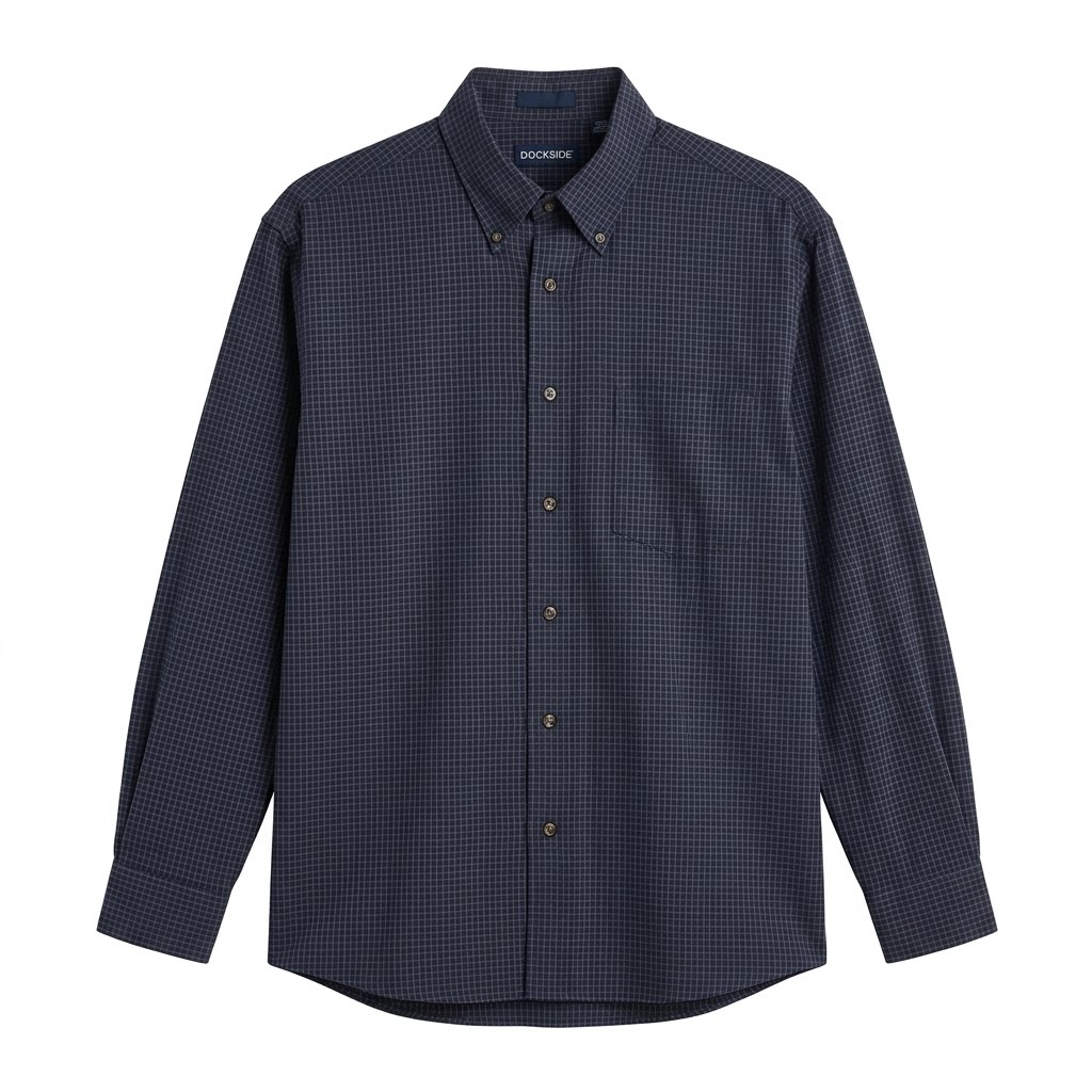 Camisa de Vestir de Mangas Largas Dockside