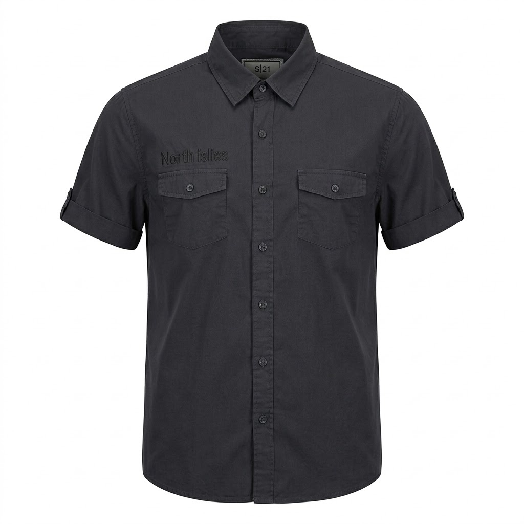 Camisa Casual Mangas Cortas g:21