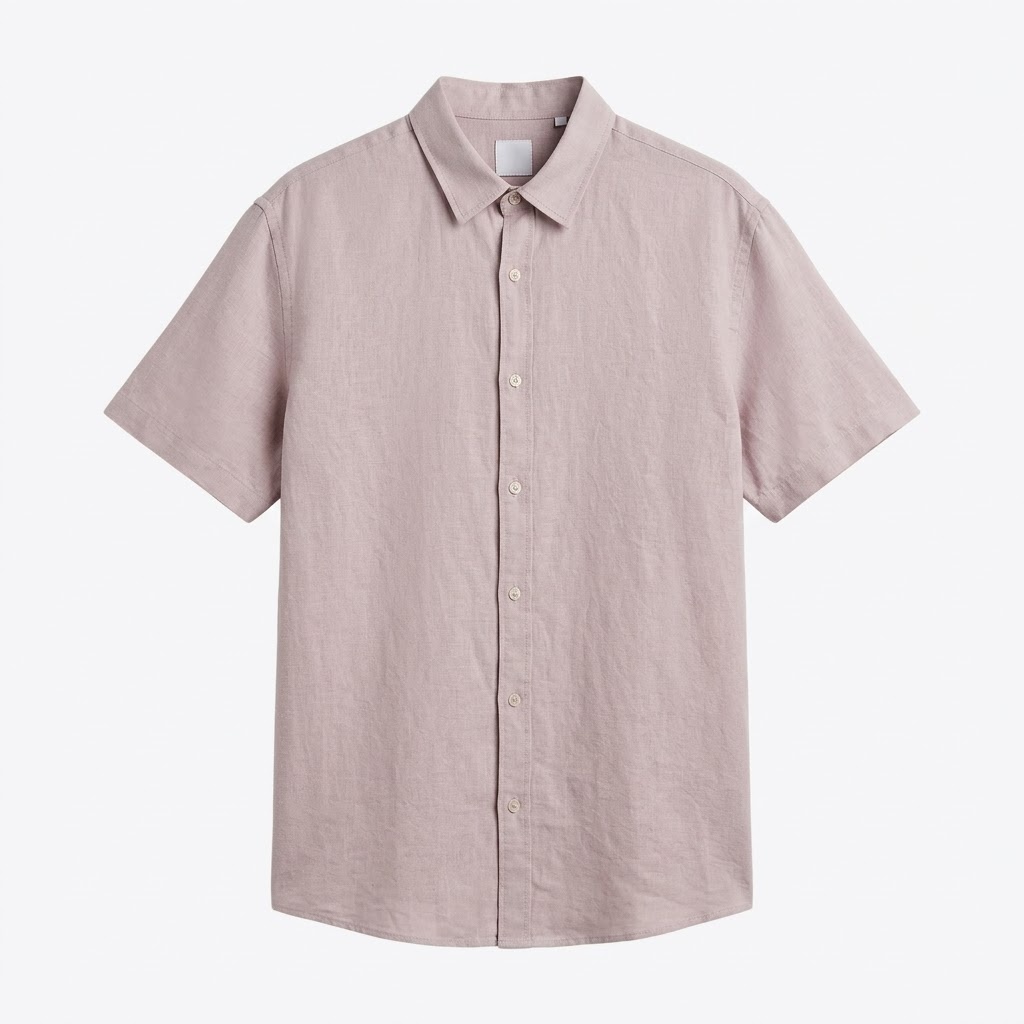 Camisa Casual de Mangas Cortas RW&Co