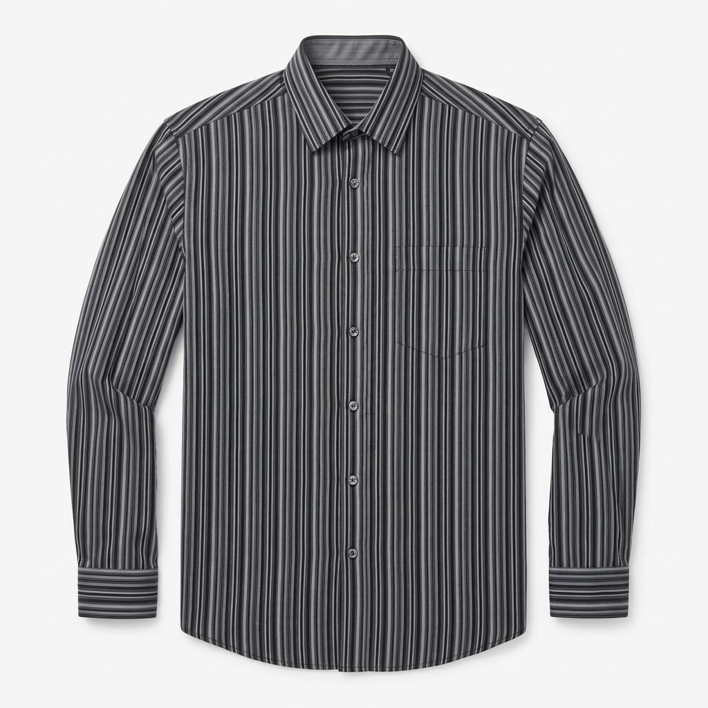 Camisa de Vestir Mangas Largas Gegrge