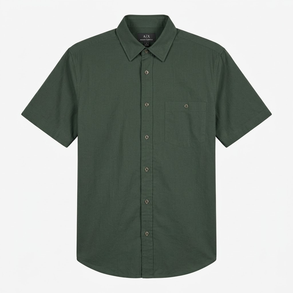 Camisa de Vestir Mangas Cortas Global Casual