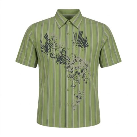 Camisa Casual de Mangas Cortas Manfred