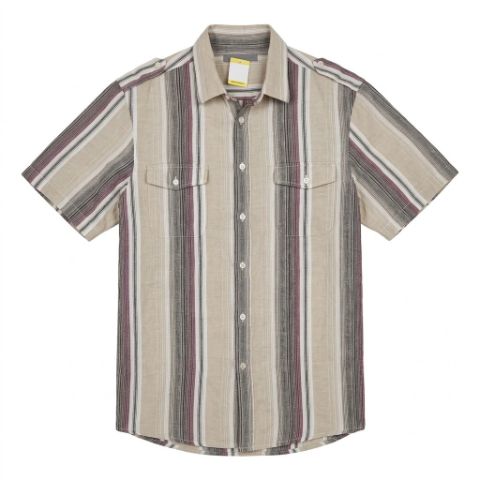 Camisa de Vestir de Mangas Cortas Solitude