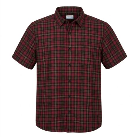 Camisa Casual de Mangas Cortas Columbia