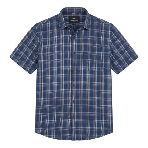 Camisa De Vestir de Mangas Cortas Whether