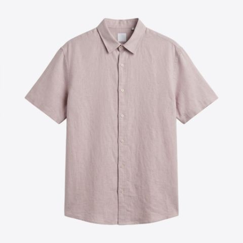 Camisa Casual de Mangas Cortas RW&Co