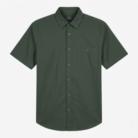 Camisa de Vestir Mangas Cortas Global Casual