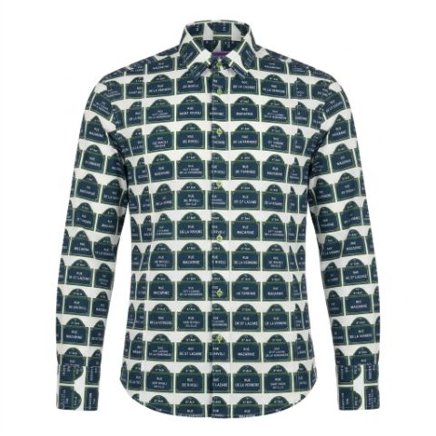Camisa de Vestir Mangas Largas Cotton Doug