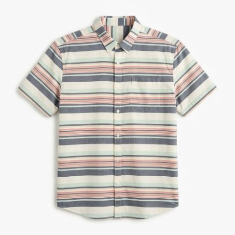 Camisa Casual Mangas Cortas George